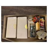 Collection of World Traders 1992 Old World Santa Figurine Sculptures in Original Boxes