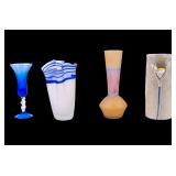 Fitz & Floyd & Art Glass Pieces