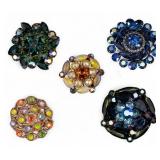 Sarah Cov. & more Rhinestone Brooches