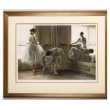 Douglas Hofmann (AM b. 1945) Print of Ballerinas