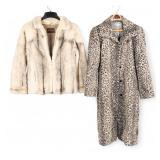 Phil M. Stupp Mink Fur Jacket, Trench Coat