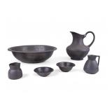 Antique Kayserzinn Pewter Pitchers & Bowls