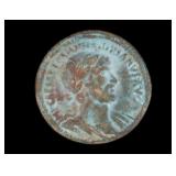 Roman Emperor Hadrian Coin Circa 117 AD
