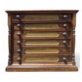 Antique Map Drawer or Spool Chest