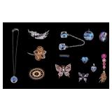 Sterling, Rhinestone, Corocraft, more Jewelry