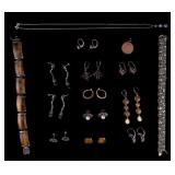 Sterling Silver NIB Jewelry w/ Semi Precious Stone