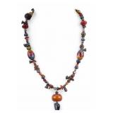 Butterscotch Amber & more Charm Necklace