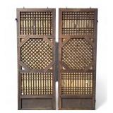 Antique Pair of Hanging Screens