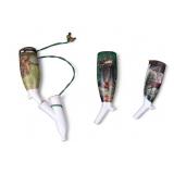 Porcelain Deer & Horses Pipes (3)