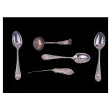 Sterling Silver Serving Spoons, Ladle & Knife