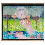 "Moonglow" Painting by Kara Bersani