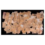 Early Chinese Yellow One Cent Imperial Stamps