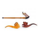 Vintage Bruyere, Partsch, & Meerschaum Pipes (3)