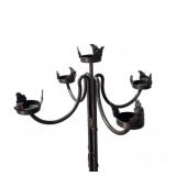 Iron Standing Floor Candelabra