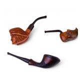 Vintage Briar, Shoe, & European Pipes (3)