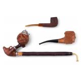 Vintage Native American, Italy & Bruyere Pipes (3)