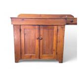 Antique Pine Dry Sink w/ Side Drawer