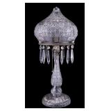 Crystal Cut Glass Desk Lamp