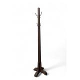 Mission Period Tall Oak Coat Tree