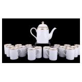 Wedgwood, Fitz And Floyd, Tea Cups + Pot