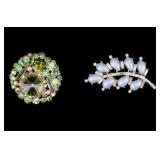 Kramer & Rhinestone Brooches