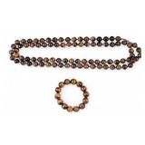 Tiger-Eye Semi-Precious Jewelry