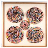 Large Mixed Media Decorative Wall Art