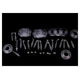 Antique Chandelier Crystals & Parts (30 pcs)