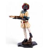 Blackamoor Hand Painted Plaster Sculpture