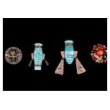 Figural Artistic Brooches (3)