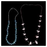 Native American Silver Necklaces (2)