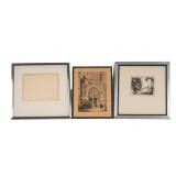 Jerome Kaplan Etching and Others (3)