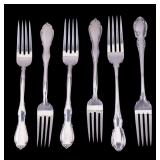 Towle Sterling Silver "Fontana" Dinner Forks (6)