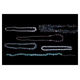 Turquoise, Crystal, Glass Beaded Necklaces