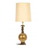 Marble Base Electric Lamp