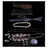 Crystal Glass Necklaces, Abalone, more
