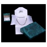 Sterling Suzanne Somers Necklace & Earrings NIB