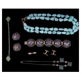 Judy Lee Bracelet Earring Set, Vintage, more