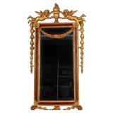Federal Style Cherub Gilt Wall Mirror