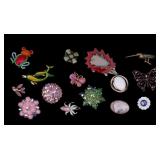 Hollycraft, Pastelli, Miracle, Lea Stein Brooches