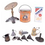 Antique & Vintage Collectible Tins