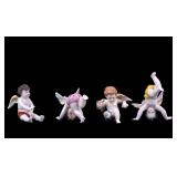 Capodimonte Porcelain Putti/Cherub Figures