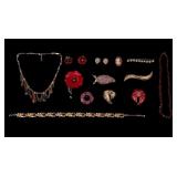 Assortment of Brooches, Necklaces, & More