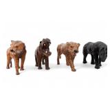 African Animal Figurines (4)
