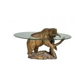 Burl Jones Sculptural Bear Table