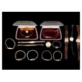 Elgin, Bulova, Helbros, & Other Wrist Watches (13)