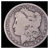 1896-O Morgan Silver Dollar