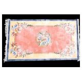 Athens, Greece Silk Floral Rug