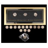 Barber, Mercury, and Roosevelt Dimes