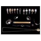 Gucci, Timex, & Other Watches (15) + Pocket & Ring